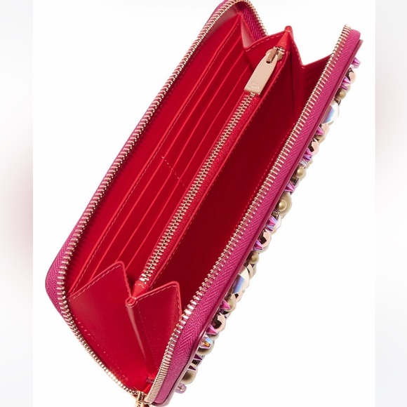 Christian Louboutin Panettone embellished patent leather continental wallet - Picture 14 of 14
